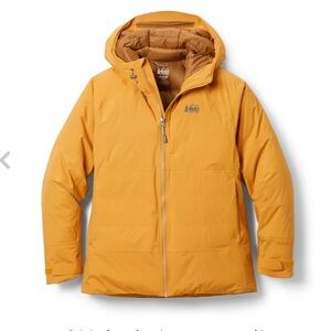 REI Yellow Stormhenge Hybrid Down Jacket